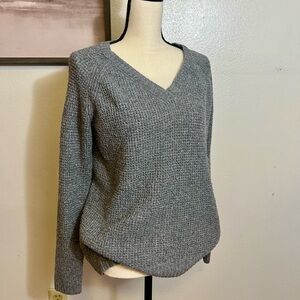 Maurices Charcoal V-Neck Women's Sweater